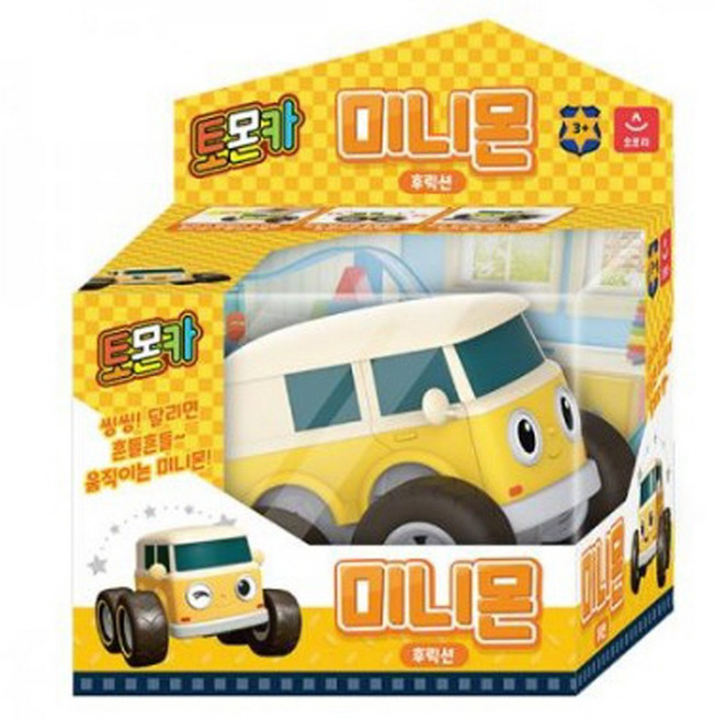 오로라월드 토몬카 미니몬 후릭션 중형 아이선물, 1개