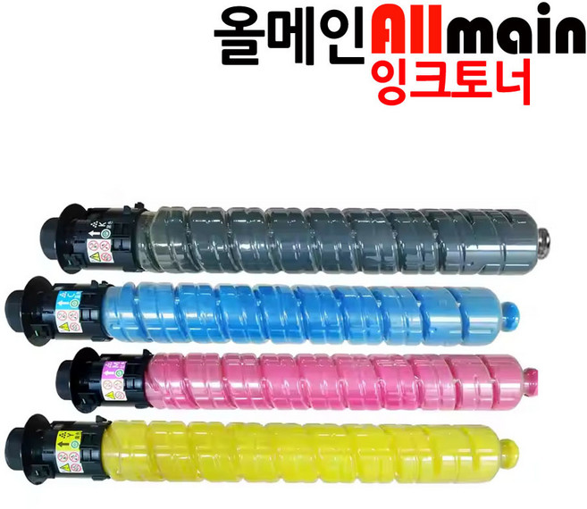 리코 IM-C4500 재생 토너 대용량 4색세트 칩장착 IMC2500, 1개