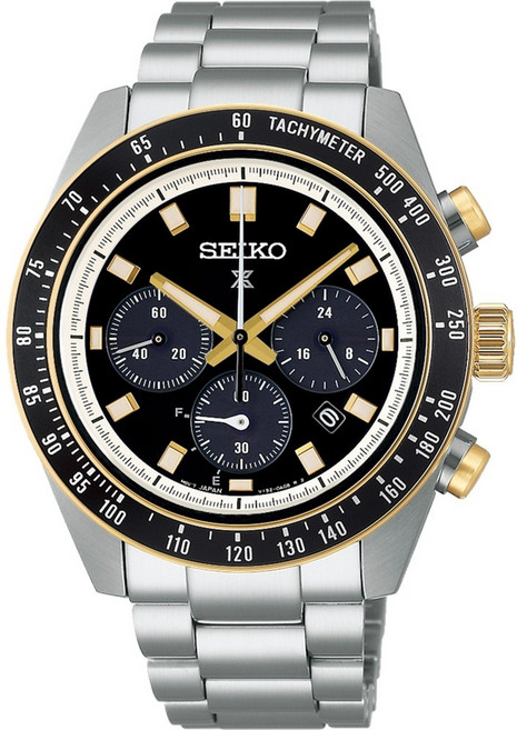 SEIKO 精工 PROSPEX SPEEDTIMER 太陽能三眼計時手錶