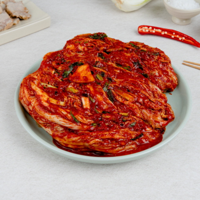 백곡김치 전라도 보쌈김치 수육 맛있는 김치, 1kg, 1개