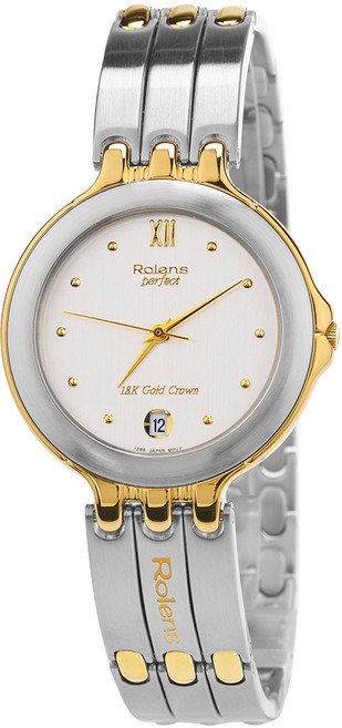 로렌스 남성 18K GOLD 금장 메탈시계 (GA-1286)