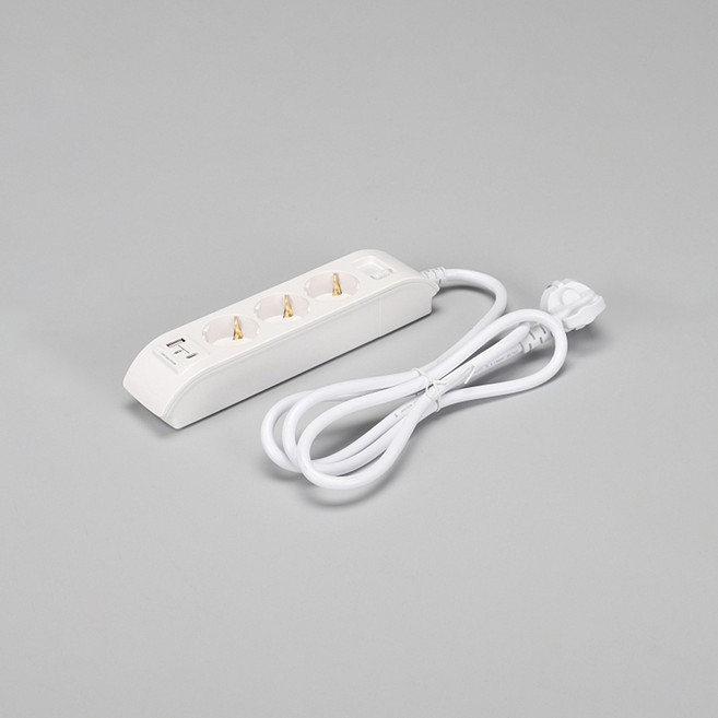 멀티코드 3구+USB 2구 (1.5M), 1개