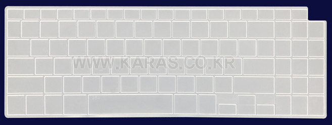 LG 그램16 16Z90P 16ZD90P 16Z95P 16ZD95P용 키보드 키스킨 16인치-실리 파인스킨, 실리스킨(AQ형-16Z90P), 1개