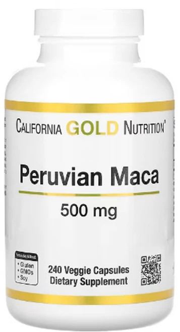 캘리포니아 골드 뉴트리션 페루 마카 California Gold Nutrition Peruvian Maca 500mg 240정, 1개 - 쿠팡