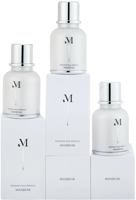 만지작 광채 우유앰플, 1개, 30ml - 쿠팡