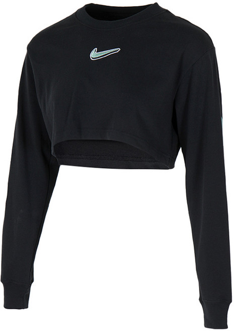 나이키 여성 AS W NSW LS SUP 크롭 긴소매 티셔츠 HV5006-010