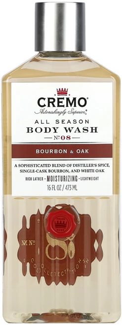 Cremo All Season 바디워시 8번 버번 오크 16 fl oz (473 ml) 2팩, 473ml - 쿠팡