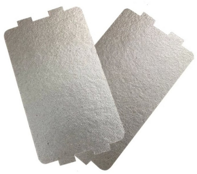 전자렌지 운모판 운모패드 MICA 11.6x6.5cm 2개