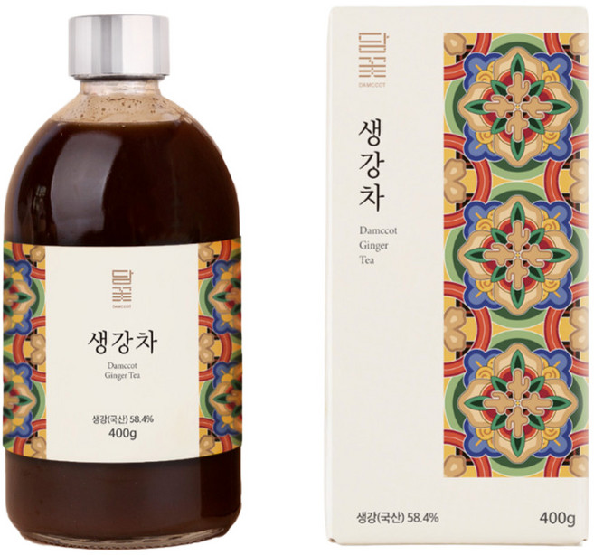 담꽃 국내산 생강으로 착즙하여 만든 생강차, 400g, 1개입, 1개