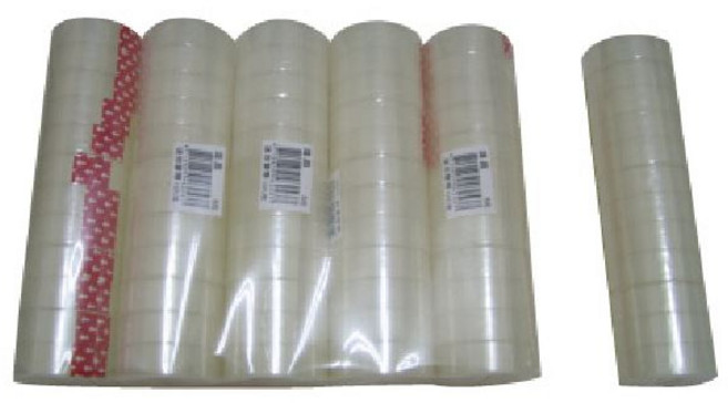 鴻昌 迷你透明膠帶 1/2 10M 12入 4包裝, 詳見包裝