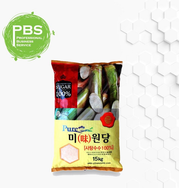 사탕수수 원당 피비에스 고급 설탕 15kg PBS, 1개