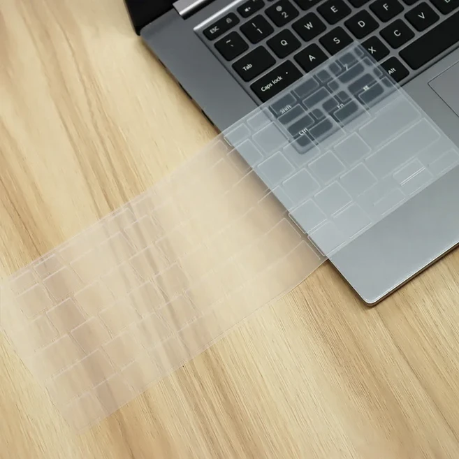 ASUS Zenbook A14 OLED 2025 UX3407 UX3407Q UX3407QA UX 3407 QA 14 인치 용 실리콘 TPU 노트북 키보드 커, 02 Clear