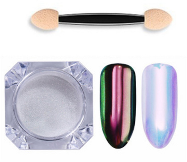 프리즘네일 레이저손톱 여름글리터, 카멜레온파우더, 1개