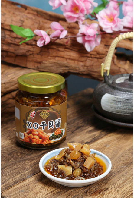 日日鑫牌 XO干貝醬 嚴選干貝 香氣濃郁 拌飯拌麵炒菜皆宜 送禮自用兩相宜, 280g, 2個