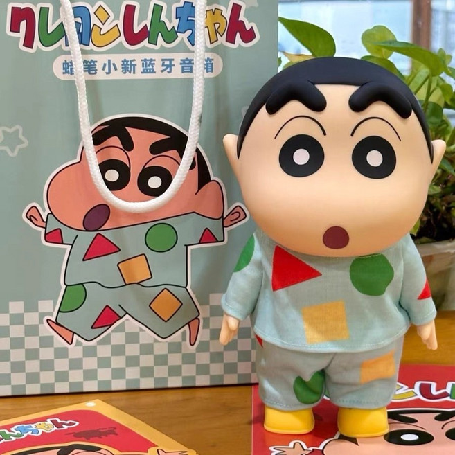 변장 짱구 피규어 20cm 블루투스 스피커 인테리어 소품 선물, 짱구 스피커+파자마1세트, KD09