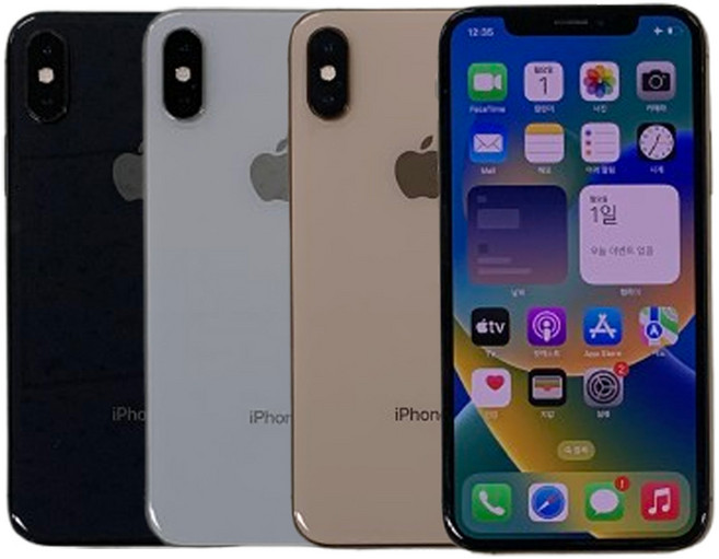 중고 아이폰XS 64GB 256GB 공기계 3사호환, S등급, 랜덤상태우선