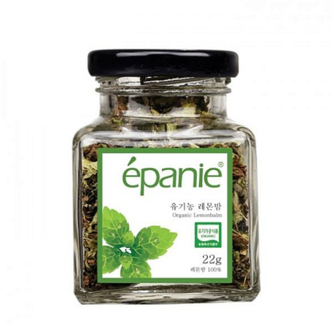 (에빠니) 유기농 레몬밤 허브차 유리병 대 22g Lemon balm, 1개, 1개, 1개입