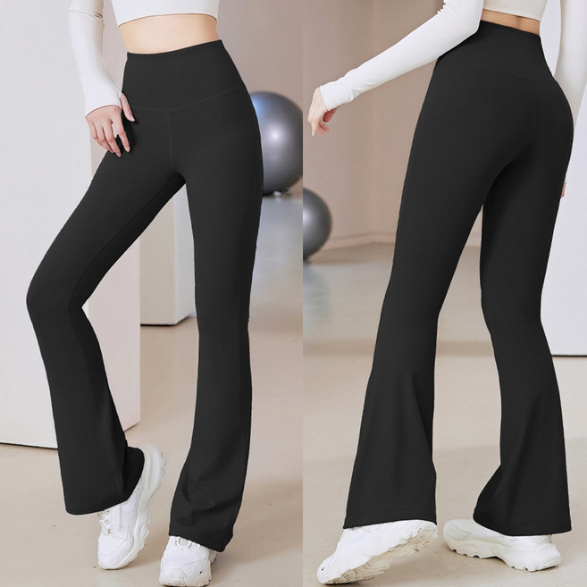 메이킹유 여성 부츠컷 레깅스 요가 필라테스 피트니스 운동복 하이웨스트 힙업 체형커버 WA168241제르피트니스팬츠