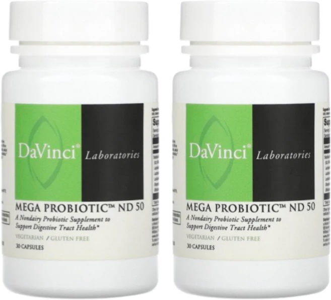 유당불내증 유산균 다빈치랩 ND50 과민성대장 우유없는, 2개, 30정 - 쿠팡