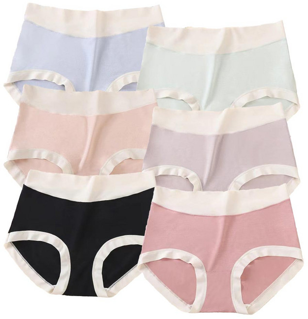 에스엠홀릭 노라인 고탄력 모달 여성팬티 6종 세트