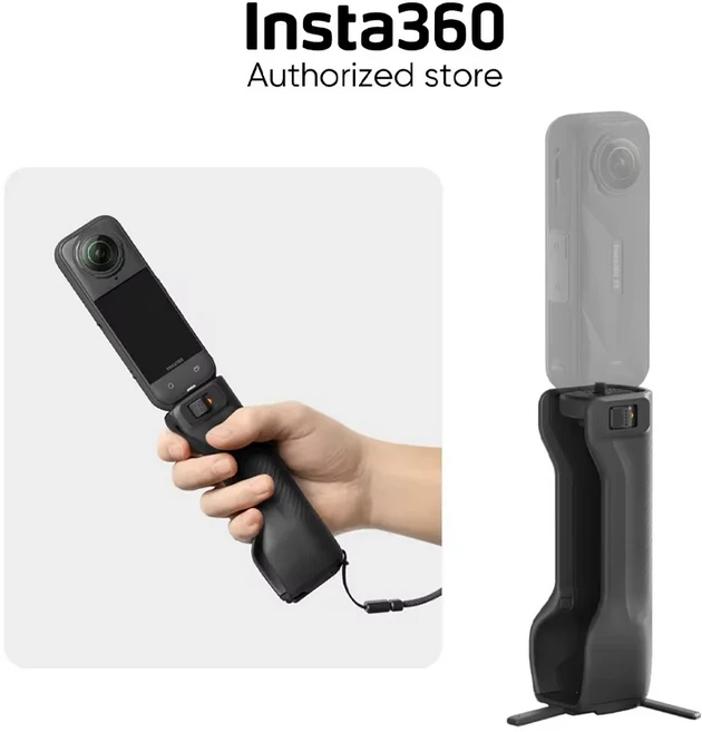 스포츠 액션 카메라 액세서리 - Insta360 X5 접이식 유틸리티 핸들