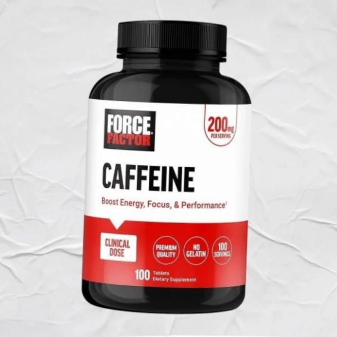 포스팩터 카페인 알약 200mg 에너지 강도 성능 향상 태블릿 품질 미주 내수, 1, 100정 - 쿠팡