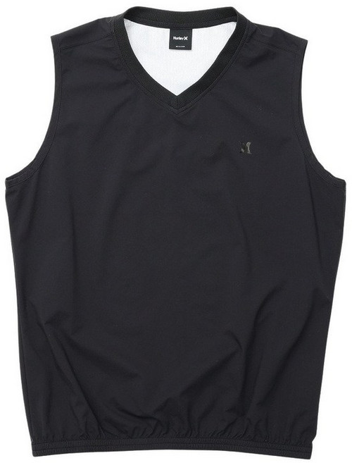 할리 HURLEY 남성 골프웨어 레인웨어 발수 방수 내수 스트레치 베스트 PHANTOM MJK2200004BLK 컬러 블랙 216146, LL