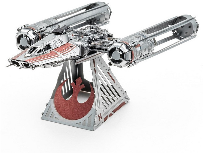 [알꿀밤-메탈퍼즐-스페이스워] 솔로 Y윙 전투기-컬러, 1개