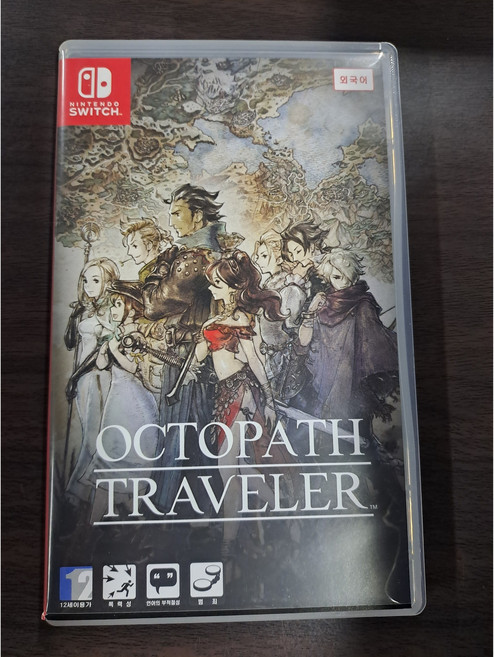 옥토패스 트래블러 (OCTOPATH TRAVELER) 닌텐도 스위치 정품 S급 중고 게임 타이틀 팩 한글판