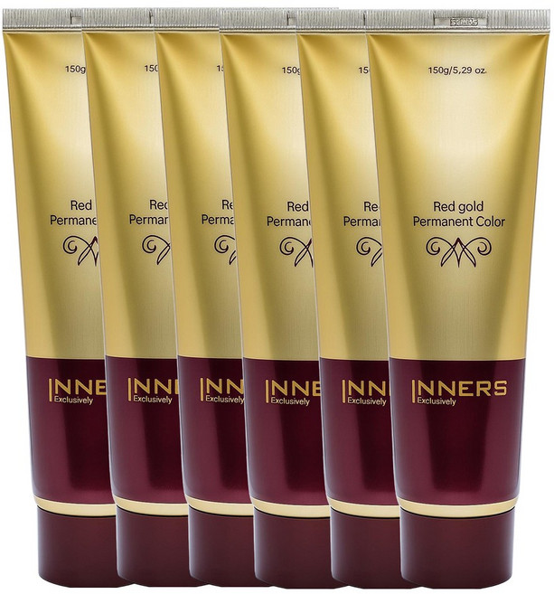 이너스 염색약 파마넌트 헤어칼라 6개 정품산화제 1000ml, 5/00 [밝은갈색]