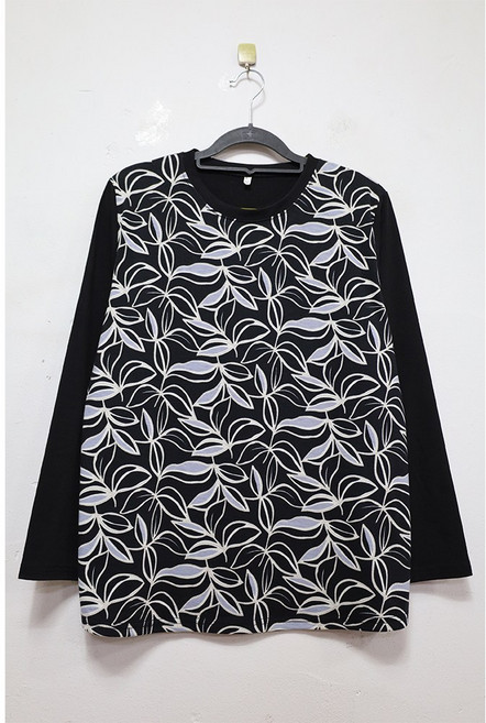 형제상회 할머니옷 할머니티 긴팔 라운드티 엄마옷 부인복 노인회 춘추 국산 0077SF06