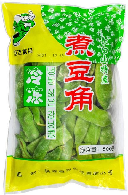 내동 삶은 강낭콩 DOUJIAO 중국식품, 3개, 500g