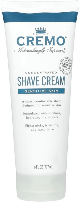 크레모 쉐이빙 크림 민감성 피부용 177ml (6 fl oz) CMO-03626 - 쿠팡