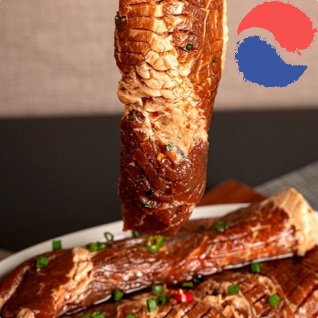 국내산 제주 한돈 흑돼지 양념구이 숯불 양념 왕 갈비 2.4kg 캠핑요리, 제주 흑돼지 양념구이 2.4kg 무료배송!!