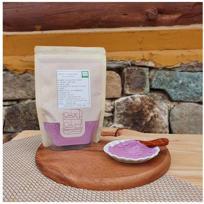 국내산 자색고구마분말 100g, 1개