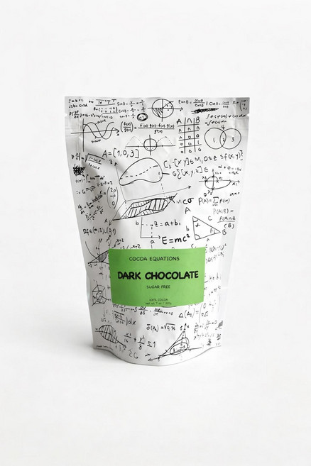 COCOA EQUATIONS 85% 巧克力片 糖份添加, 200g, 1個