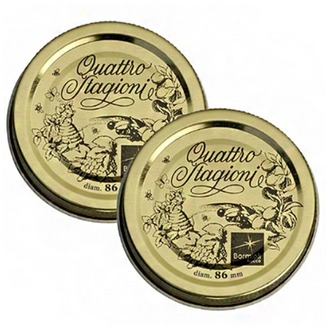 콰트로스타지오니 보르미올리 콰트로 70mm 뚜껑, 2개