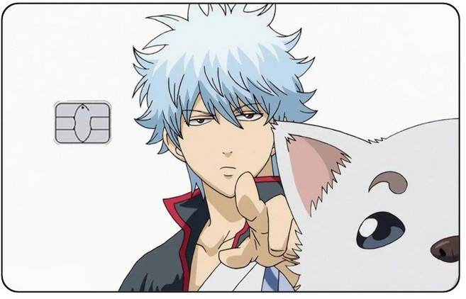 은혼 사카타 긴토키 소고 카무이 신스케 카드 스티커 교통카드 체크카드 신용카드 티머니 버스, 미니 (Small Chip), 16-1PCS