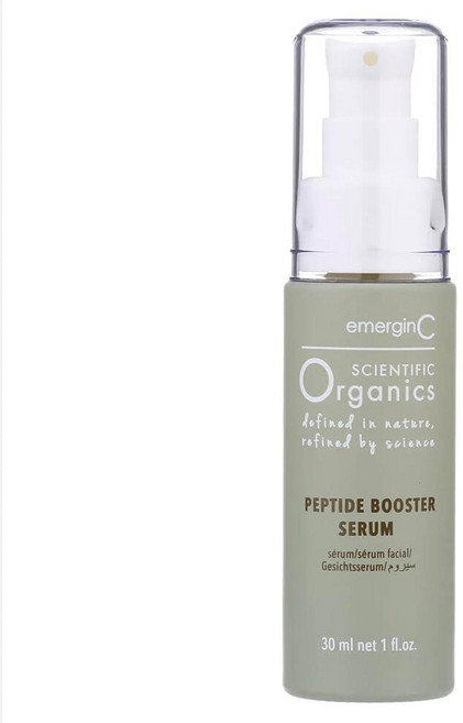 Emerginc EmerginC Scientific Organics 펩타이드 부스터 페이셜 세럼 - 콤부차 홍조류 + 항산화 아스타잔틴이 함유된 페이스 세럼 수분 공급 노, Emergin C EmerginC Scientific