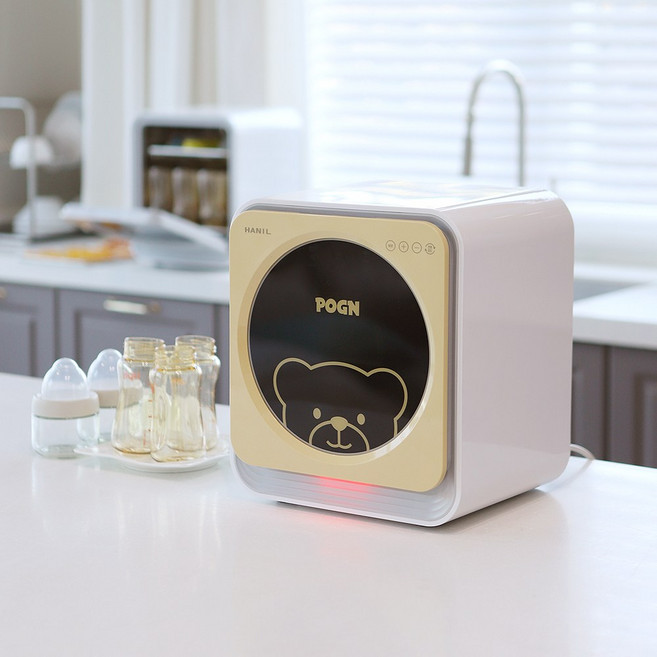 한일 포그니 젖병소독기 UV살균 곰팡이제로 멸균 식품건조기능 99.9프로살균 신생아 아기 필수품, 화이트