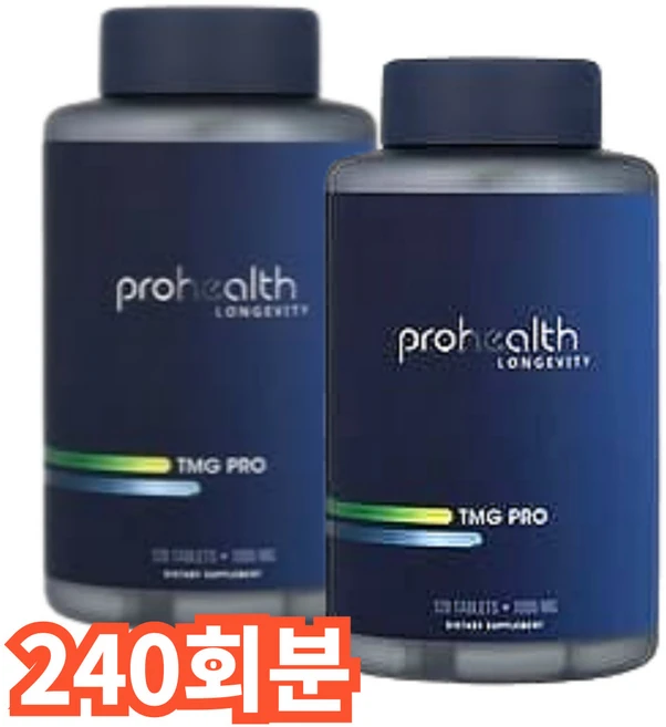 프로헬스 TMG 프로 타블렛, 240회분, 1개 - 쿠팡