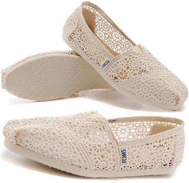 [탐스]내츄럴 모로칸 크로쉐 캔버스 탐스내츄럴