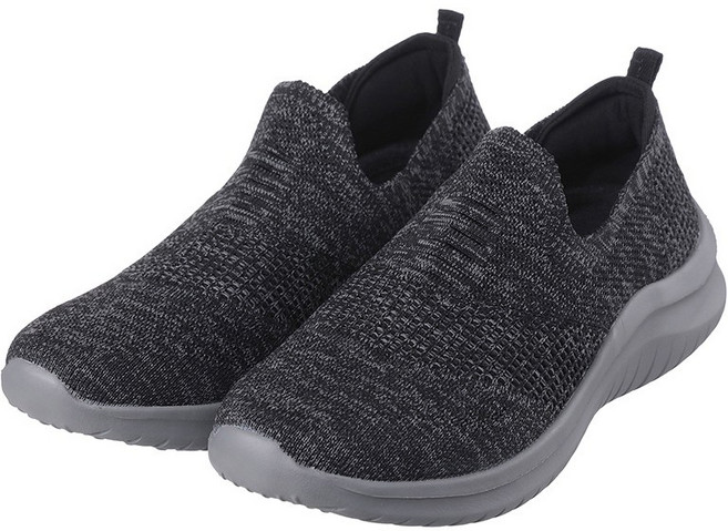 마운티아 사계절/공용/등산 및 야외활동 필수 워킹화/통기성과 유연함으로 쾌적한 착화감의 베이직한 일상용 니트 슬립온 워킹화 퓨어B 6MQSHX2907