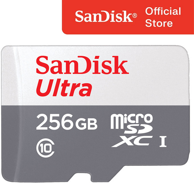 샌디스크 마이크로카드 microSD 울트라 QUNR, 256GB