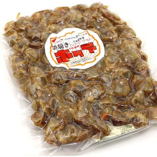 函館えさん昆布の会 北海道產烤干貝帆立貝柱, 1個, 500g/業務用