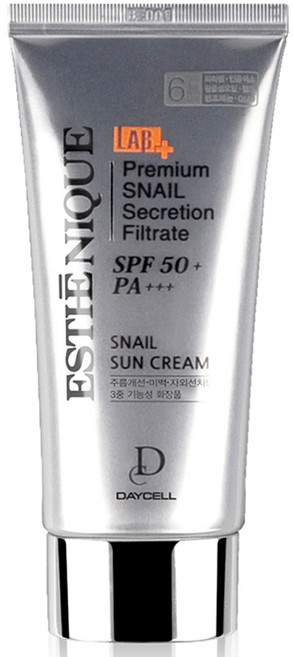 데이셀 에스테니끄 달팽이 선크림 70g SPF50+ PA+++, 1개