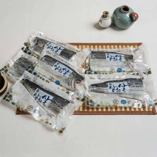 [작심밀도] 제주 삼치살 대 5팩 2토막 (팩당 300g이상), 1개, 단품