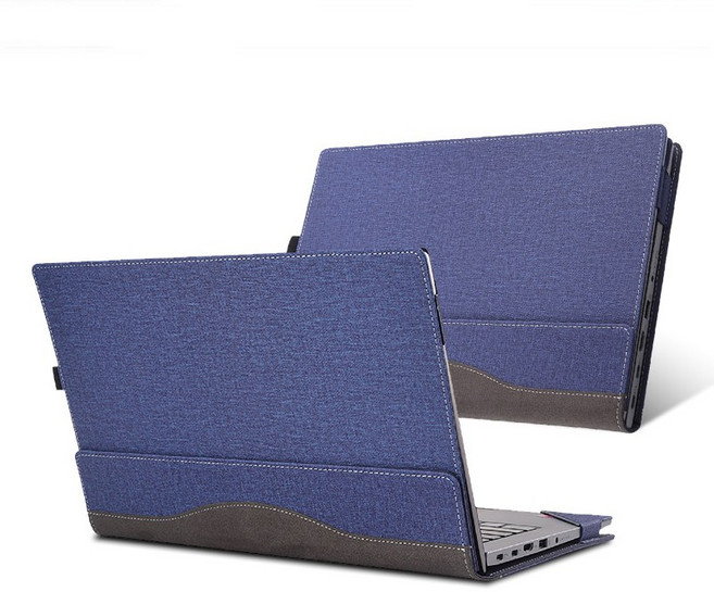 스냅케이스 갤럭시북4 갤럭시북3 갤럭시북2 노트북 가죽 케이스 파우치, 16인치 스페이스블루, 1개