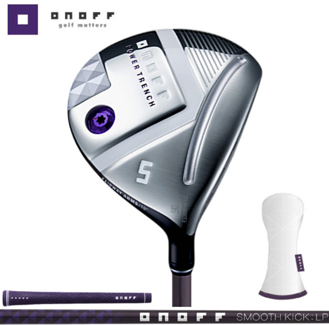마스터스인터내셔날 정품 다이와 온오프 LP425 여성 페어웨이우드 2025년, 3번 16도 L PURPLE