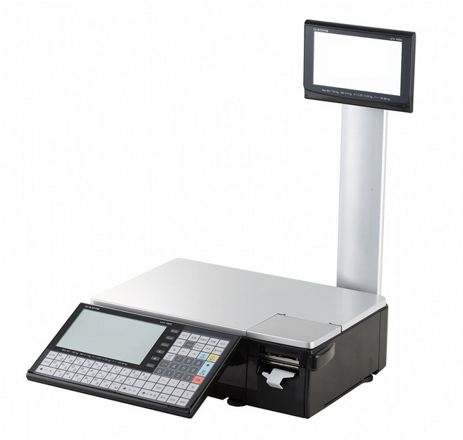 데스콤 UNI-5 이시다 유니5 이력라벨지용 저울 스캐너 포함 / 라벨지 5롤, UNI-5-P, 검정, 15kg